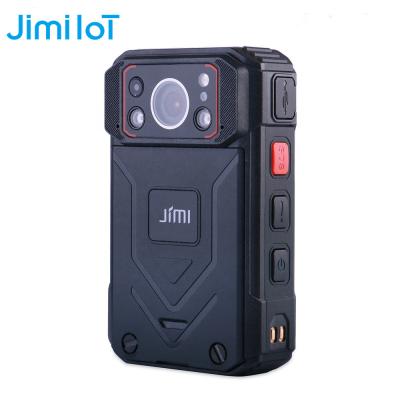 China Used JIMI B8H 4g sim card wifi gps android 8.1 hd PTTs police indoor portable body video security guard camera for sale for sale