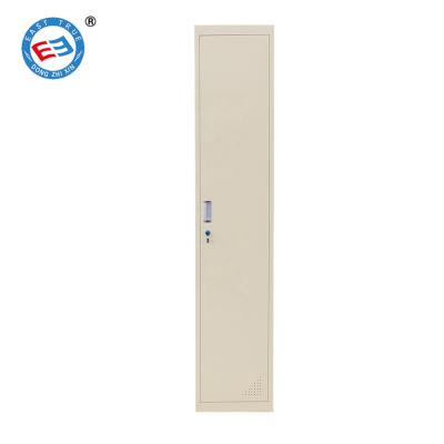 China Commercial Modern Cheap Steel Locker School Small Metal Single Door 1 Door Hotel Furniture Locker Metal Gym Lockers For Sale for sale