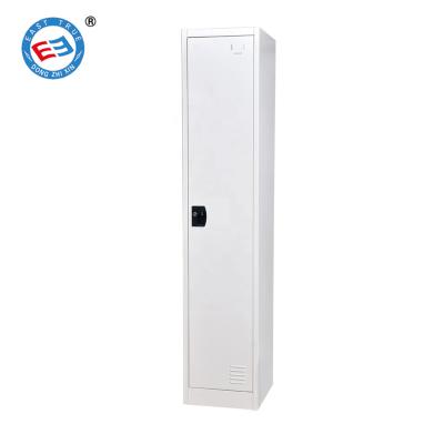 China Cheap commercial furniture one 1 door locker metal gym steel single door locker for sale for sale