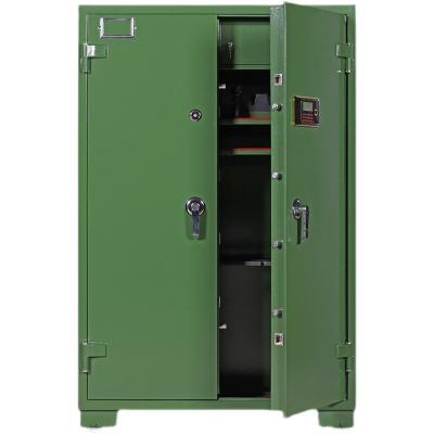 China Keeping Guns Secure Long Combination Box Lock Gun Cabinet Steel Firearm Gun Safe Cabinet Army Army Gun Safe fire for sale