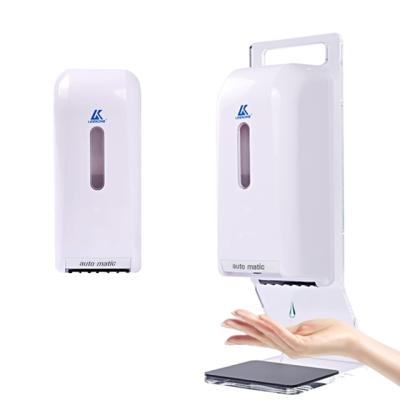 China Touchless Automatic Electronic Infrared Free Automatic Sensor Spray Alcohol Hand Soap Liquid Sanitizer Dispenser for sale