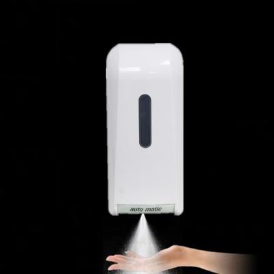 China New Touchless Auto Sensor Automatic Spray Alcohol Gel Hand Sanitizer Liquid Soap Dispenser for sale