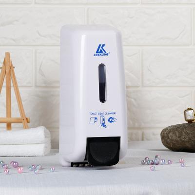 China Plastic Foam Soap Dispenser ABS Toilet Seat Cleaner Foam Dish Soap Dispenser For Kitchen Hand Soap Dispenser Luxury Set for sale