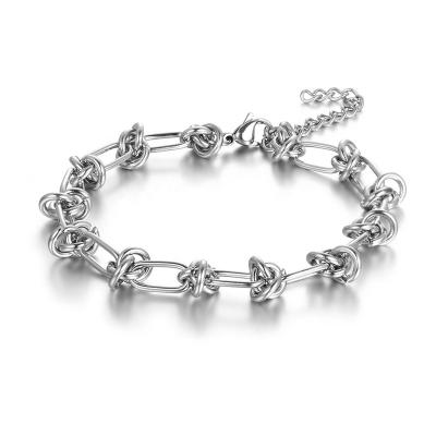 China Europe and America Stainless Steel Knots Bracelet Jewelry Chain for sale