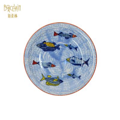 China New Design Viable High Quality Ceramic Ring Dish Fine Porcelain Ceramic Dish Set Dish Set Fine Ceramic Dishes for sale