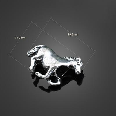 China Hip Hop Pendant Stainless Steel Jewelry  Animal Shaped Quantum Charm Pendant for sale