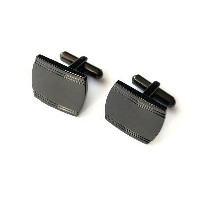 China Factory produces high quality non-rusty metal cufflinks men's blank cufflinks can be customized logo Te koop