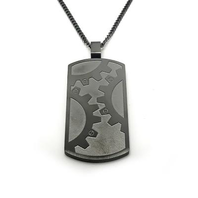 China Wholesale custom stainless steel military metal dog tag for sale