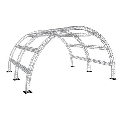 China Popular portable installation curved roof design, custom arched lightweight frame for sale