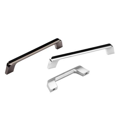 China Corrosion preventive Modern Style furniture handles zinc alloy kitchen cabinet door handles kitchen door handle for sale