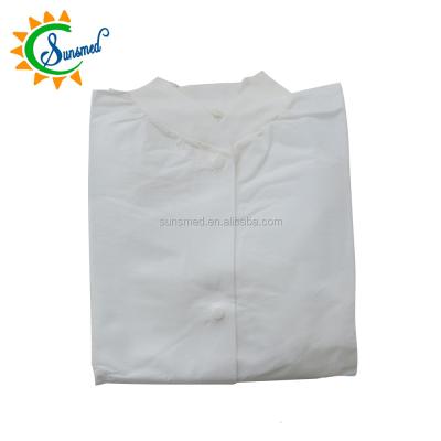 China Economic Protective Disposable Nonwoven Visitor Coats Visitor Coats Disposable Visitor Products Jacket Visitor Gown Disposable Gown Te koop