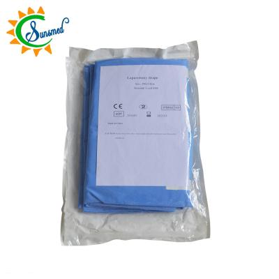 China Surgical Hospital Drapes Sterile Bundles Laparotomy Drapes en venta