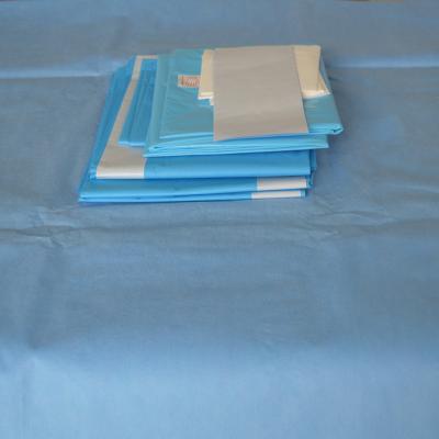 Cina Hospital Nonwoven Disposable Medical Drapes Foot Surgical Pack Surgical Laparotomy Pack Universal Pack in vendita