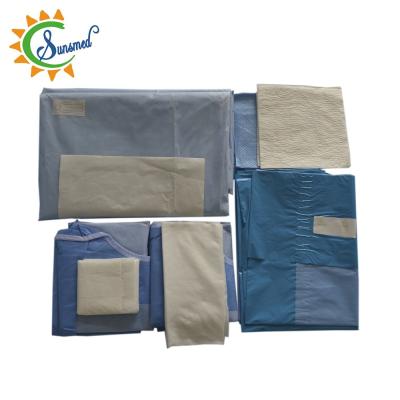 Китай Sterile Hospital C-Section Bundle Surgical C-Section Drape Cesarean Bundle Bundle продается