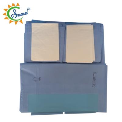 China Orthopedic Hospital Factory Supply Sterile Surgical Package Drape Package For Organ Correction for sale