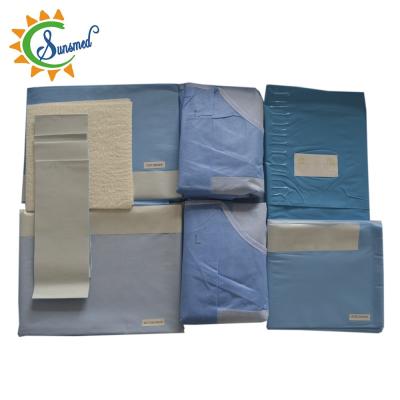 China Hospital Good Quality Surgical Disposable Nonwoven General Pack General Pack Kit for sale