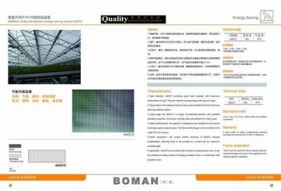 China Inside Transparent Energy-saving Screen AAS10 for sale