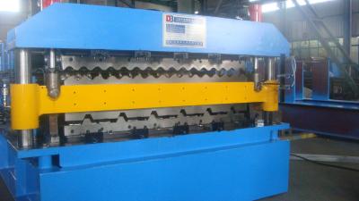 China IBR And Corrugated Double Layer Roll Forming Machine 5.5 KW PLC Control for sale