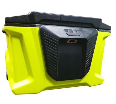 China Large Waterproof Insulated Multi Function Cooler With High Sound Camping Cool Box for sale