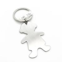 China Als foto verkrijgbaar Boy Metal Keychain Holder met MOQ van 500 Te koop