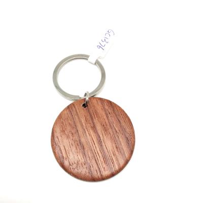 China Customizable Eco Friendly Monogrammed Wood Keyring For Stylish Decoration for sale