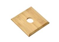 China Prácticos de costa de bambú de madera de impresión ULTRAVIOLETA de la bebida de los prácticos de costa 10x el 1cm del cuadrado en venta