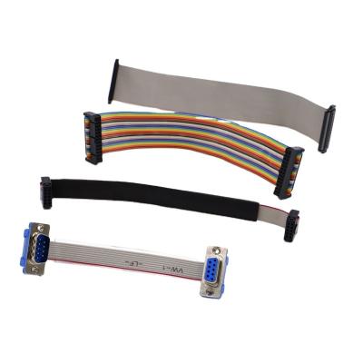 China Line Customized UL2651 2.54mm IDC Flat Flexible Connector /Ribbon Cable For Industry for sale