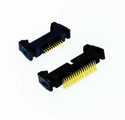 China Single row/double rows/dip type/smt type 2.0mm right angle ejector header for PCB board box header connector for sale