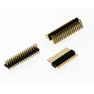 China Single Row/Double Rows/DIP Type/SMT Type Single Row 2.54mm Pitch DIP Straight Type Pin Header Connector For PCB for sale