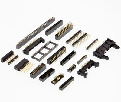 China Single Row/Double Rows/Dip Type/SMT Type Medical Instruments Factory Custom Ejector Pin Header/Pin Connector /PCB Connector for sale