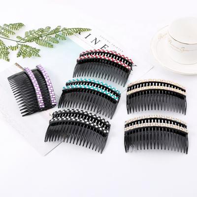 China Women Diamond Hair Combs Claws Hair Claw Fashion Accessories for sale