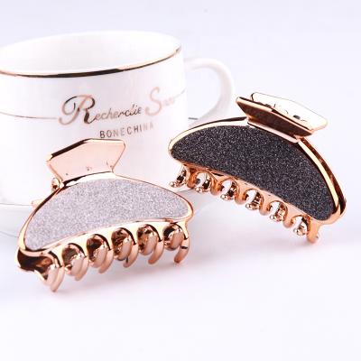 China Fashion Kids Plastic Hair Clip Frosted Girls Hair Claw Accessories KX-7 for sale