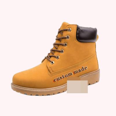 China Fashion trend 2021 autumn and winter plus size tooling high-top Korean version of the trend of British style men's short boots all-match for sale