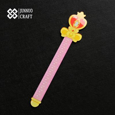 China cheap custom plastic ruler acrylic school office 3d straight plastic ruler for sale