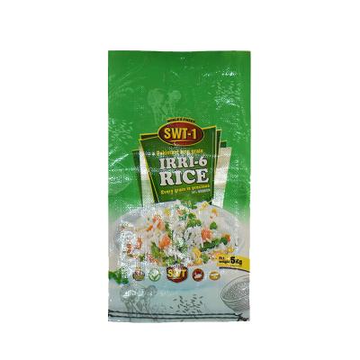 China 2kg 5kg Bopp Woven Sack Safety Laminated PP Rice Bags Sack Sack For Rice , Grain for sale