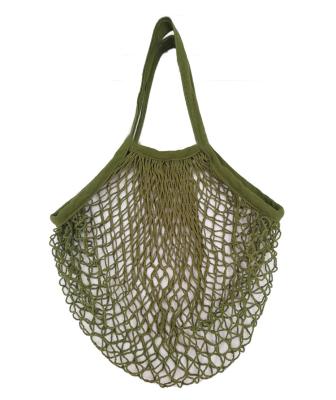 China Recyclable Cotton Mesh Net Shopping Bag Large Capacity Promotion Fruit Vegetable Grocery Twine Set for sale