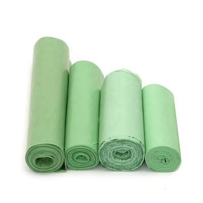 China BPI BIODEGRADABLE Eco Friendly Plastic Trash Liner Bags Customizable Compostable Waste Bags Biodegradable Trash Bags for sale