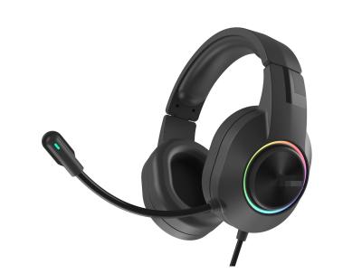 China Dual Plug Wired Computer Headset With Stunning Lighting Effects And Impressive Audio Quality For Music Enjoyment And Call Conversations for sale