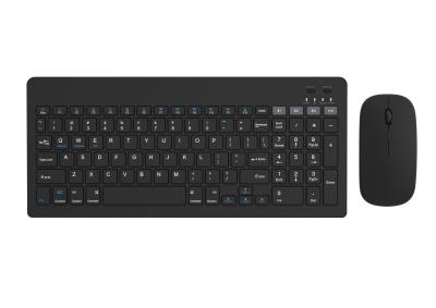 China Minimalist All-black 99-key Wireless Keyboard With Wireless Charging Multi-DPI 4D Mouse For Offices Homes for sale