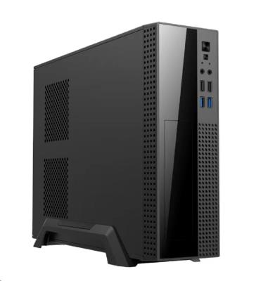 Chine Casse d'ordinateur prend en charge Micro ATX et ITX doté d'un stockage solide Évolutivité Diverses interfaces frontales ventilateur de 8 cm pour le refroidissement à vendre