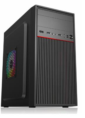 China Standard ATX Power Supplies Computer Case With 12cm And 8cm Fan Mounts On The Front Left Side And Rear for sale