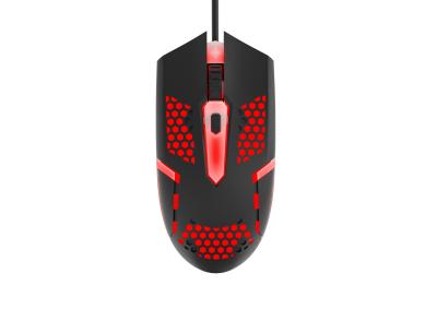 China LED lighting, 8108 chip, adjustable DPI, compact portable design, widely applicable gaming mouse for sale