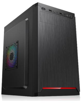 Chine Prend en charge MicroATX, MINiATX avec 4 emplacements d'expansion, 2 HDD, 2 SSD, montures de ventilateur de 12 cm et 8 cm, compact, léger, bon rapport qualité-prix à vendre