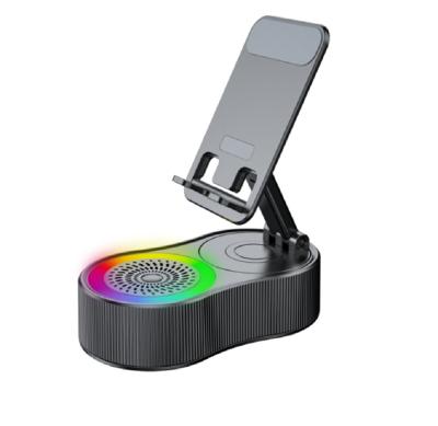 China Altavoz Bluetooth integrado, banco de alimentación de 3000mAh con puerto USB, emparejamiento TWS, iluminación RGB. Diseño portátil para amantes de la música, etc. en venta