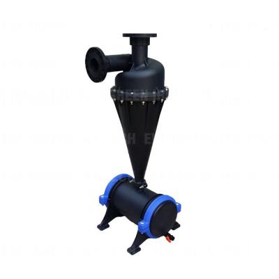 China 3inch Plastic Nylon Plastic Cyclone HYDRAULIC Sand Filter For Drip Irrigation System for sale