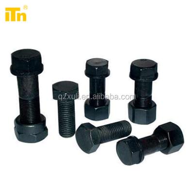 China Stainless Steel Bolt And Nut For Excavator Track Link Track Shoe With Making Machine for sale