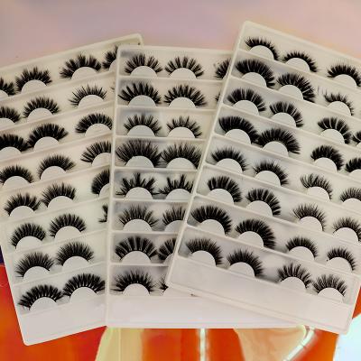 China Natural Made Best Korean Fiber Eyelash 8-18mm Skil Waterproof Synthetic Fiber Lashes for sale