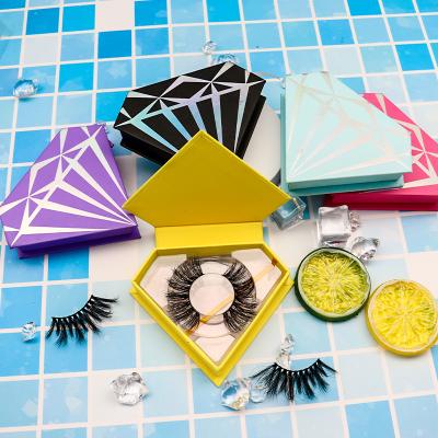 China New Product Natural Natural Lash Trays Eyelash Volume 18Mm Cotton Strip Fiber Black Eyelash for sale