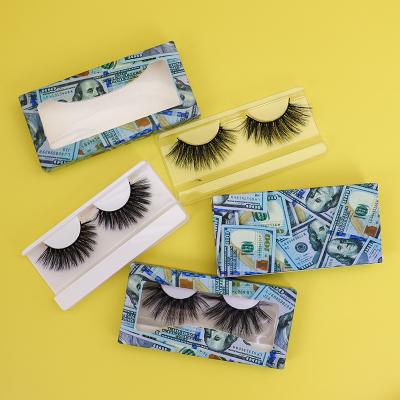 China Lash Inventory Imported High Quality Natural Lash Beautiful False Eyelash Fiber Eyelash for sale