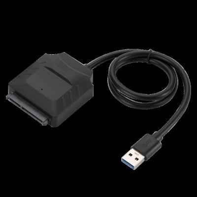 China Hdd To Usb 3.0 Customized USB3.0 To SATA 22 Pin Adapter Cable USB3.0 To SATA Cable With DC Power Supply Tie Down USB 3.0 To Line Adapter Cable for sale